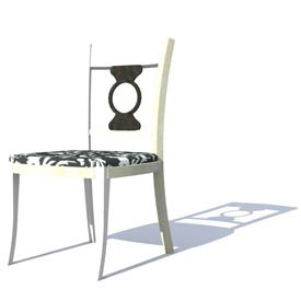 Classic chair 2 3D Object | FREE Artlantis Objects Download